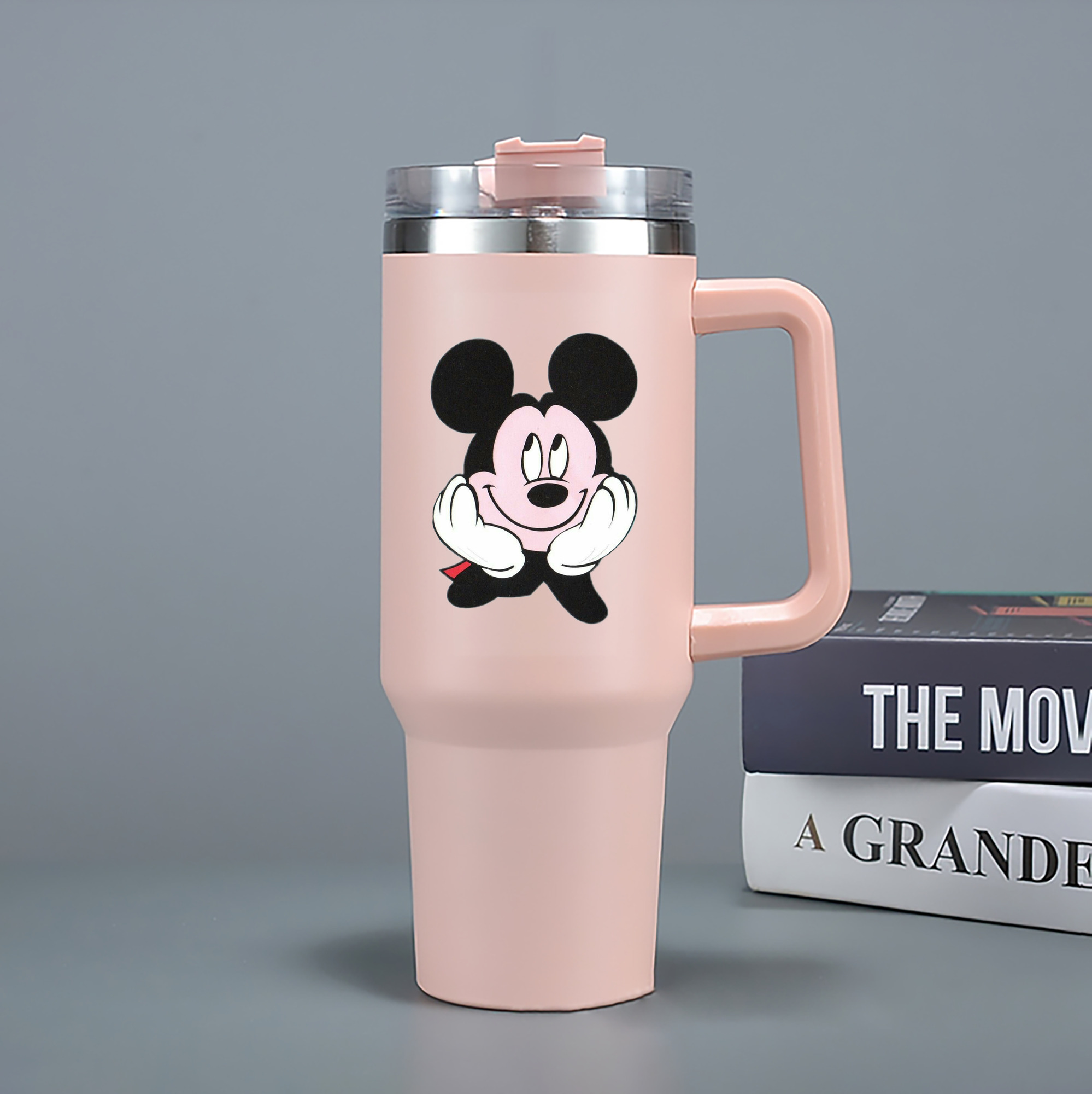 （画像用） ミッキーマウス Mickey Mouse 1200mL車用タンブラー（カラープリント）